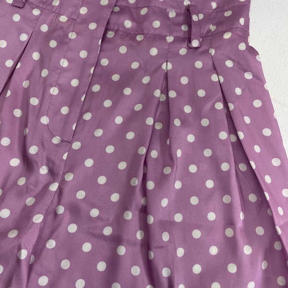 Zara Lavender Polka Dot Shorts - Picture 2 of 4